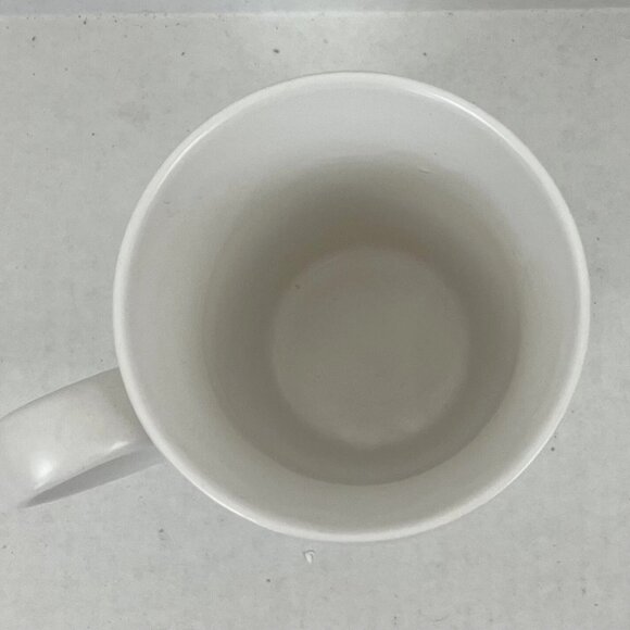 Starbucks 2011 Snowman & Bunny Winter Themed Ceramic Coffee Mug 12 Oz - Picture 4 of 6